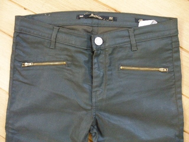 ZARA broek groen zwarte coat maat 38, Maat 38/40 (M), Ophalen of Verzenden, Zo goed als nieuw, Lang