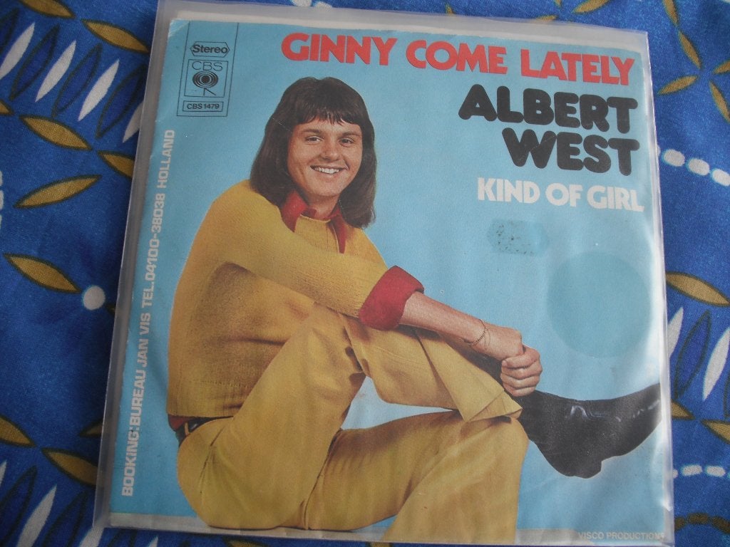 Albert West - Ginny Come Lately., Ophalen of Verzenden, Zo goed als nieuw, Pop