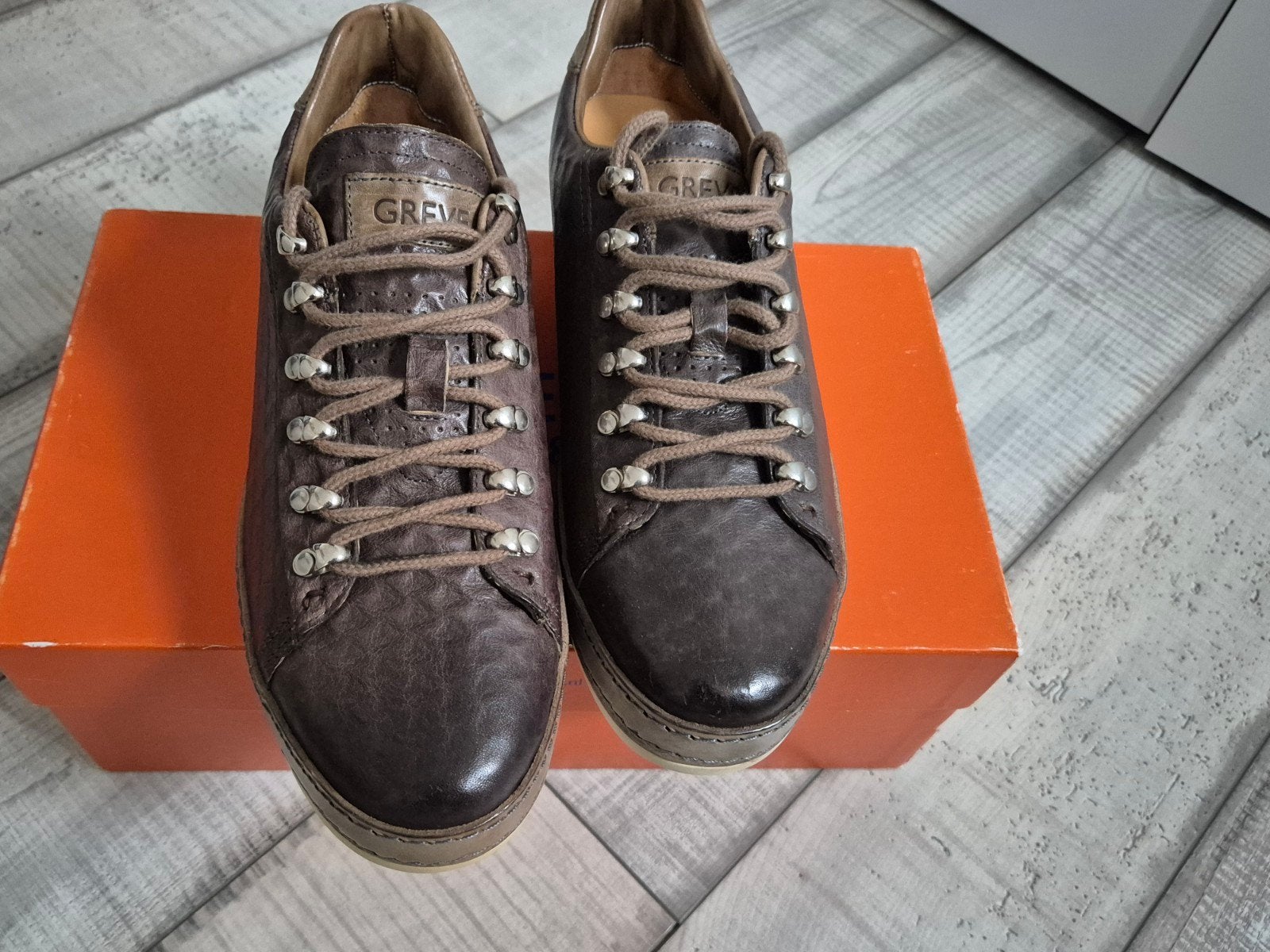 Greve 41, Kleding | Heren, Schoenen, Bruin, Nieuw, Ophalen of Verzenden, Sneakers of Gympen