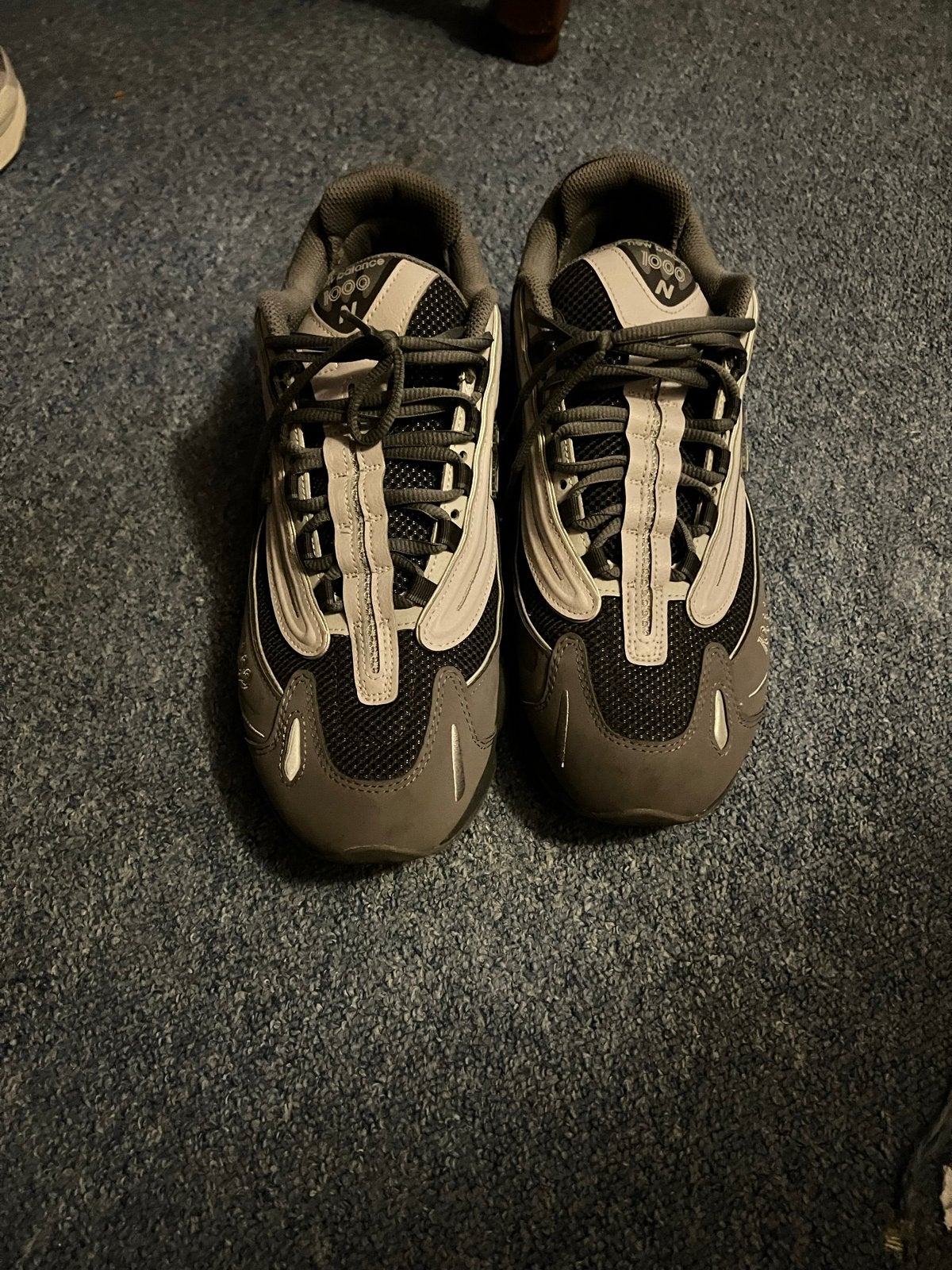 New Balance 1000 Sneakers - Grijs/Zwart maat 46, Kleding | Heren, Ophalen of Verzenden, Zo goed als nieuw, Overige kleuren, Sneakers of Gympen