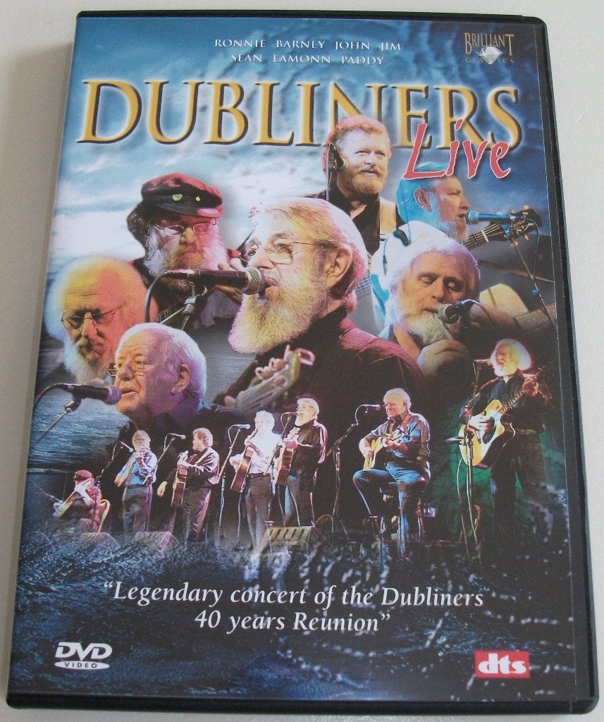 Dvd *** DUBLINERS LIVE *** 40 Years Reunion, Cd's en Dvd's, Engels, Ophalen of Verzenden, Zo goed als nieuw, Concert