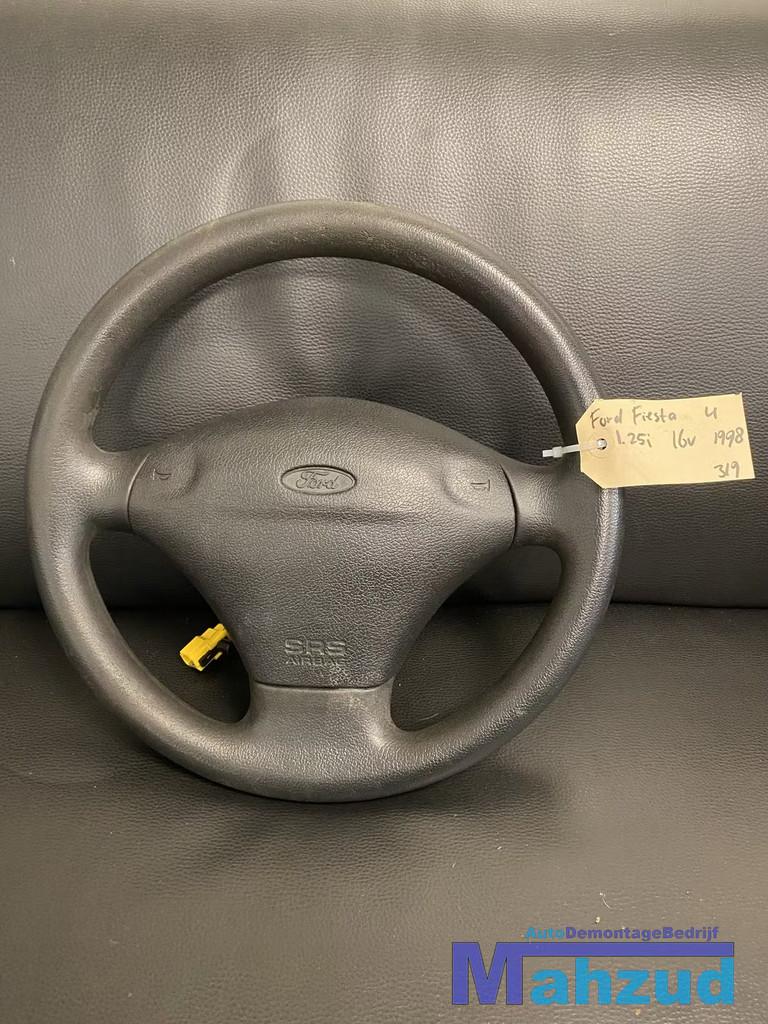 FORD FIESTA 4 Stuur stuurwiel met airbag 1997-2001, Auto-onderdelen, Besturing, Gebruikt, Info@ford.com, Ophalen of Verzenden