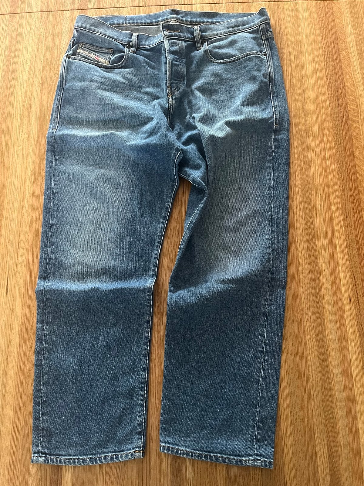 Diesel D-Viker Jeans - Nieuwstaat W38 L30, Verzenden, Nieuw, Blauw, W36 - W38 (confectie 52/54)