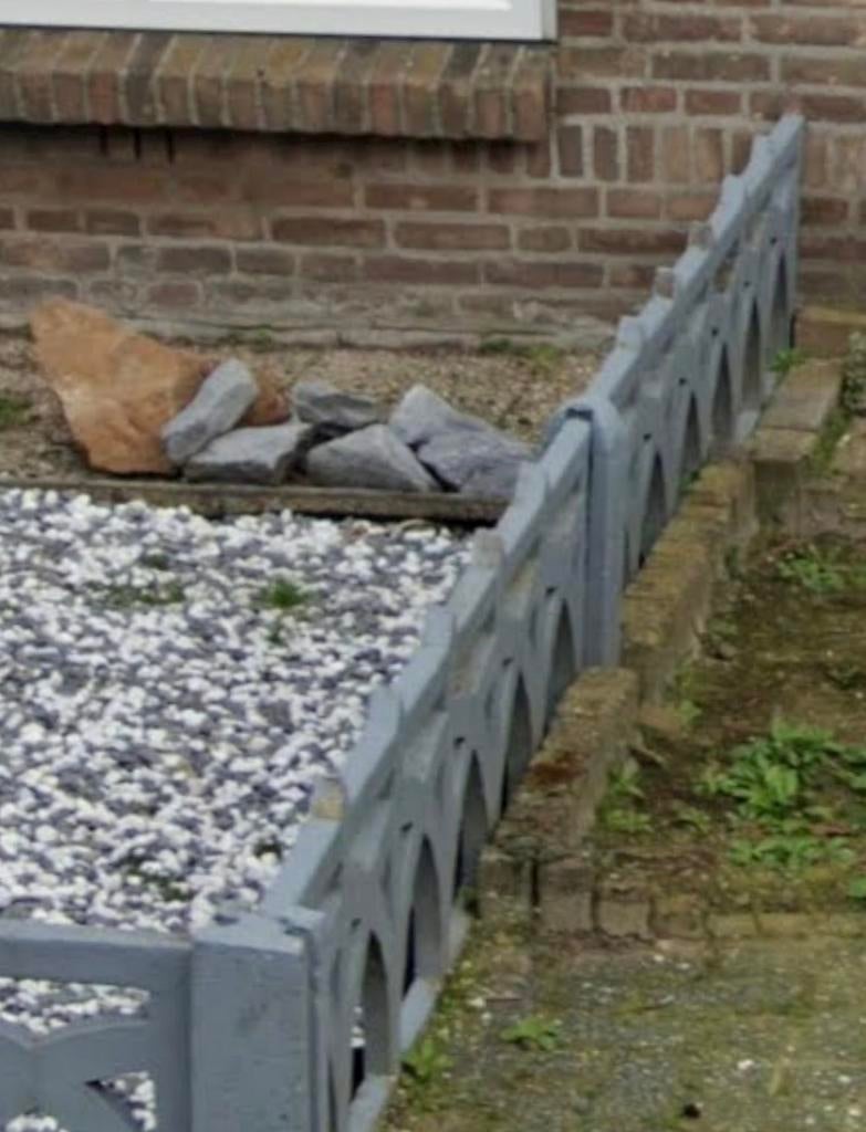 Betonnen tuinhekken 3m x 3m en 4m - Zelf demonteren, Ophalen, Gebruikt, Overige materialen, Tuinhek
