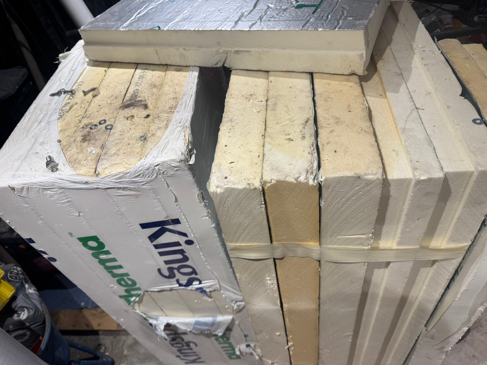 Kingspan isolatie 8 cm 10 platen, Ophalen, Zo goed als nieuw, Hardschuim (Pir), 15 m² of meer