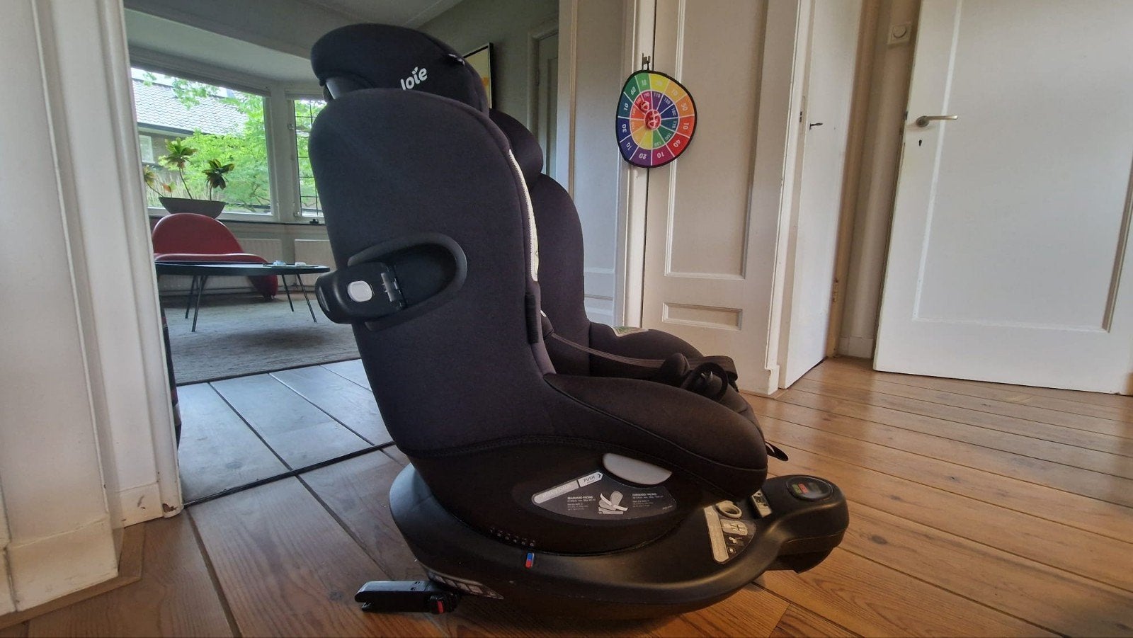 Joie i-Spin E 360 Coal autostoel - Draaibaar en Veilig, Kinderen en Baby's, Autostoeltjes, Overige merken, Isofix, Verstelbare rugleuning
