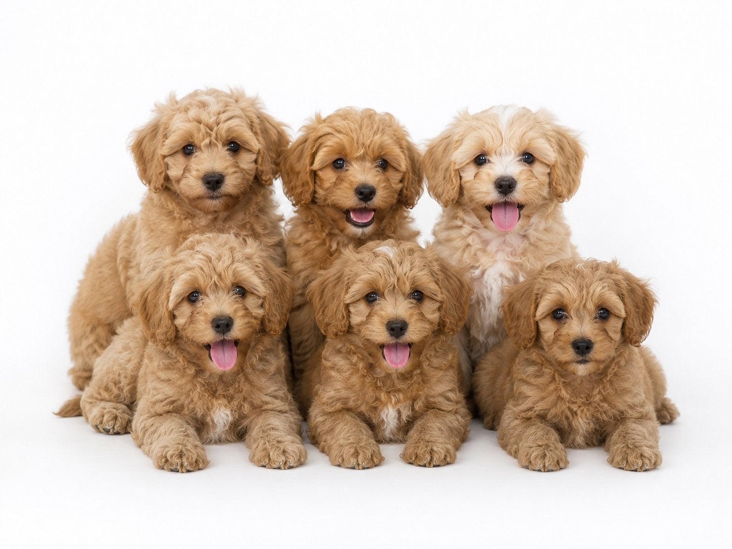 Kleine Mini labradoodle pups lijkt op maltipoo doodle klein, Dieren en Toebehoren, Honden | Niet-rashonden, 15 weken tot 1 jaar