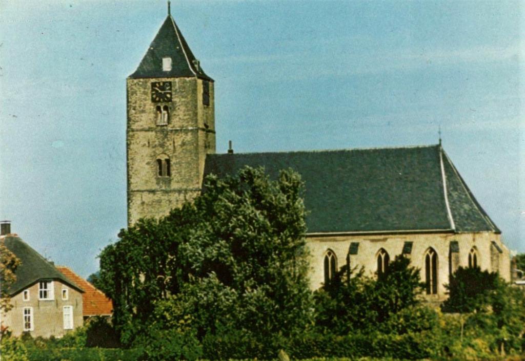 Ansichtkaart Zalk NH Kerk, Verzamelen, Ansichtkaarten | Nederland, Gelopen, Overijssel, Ophalen