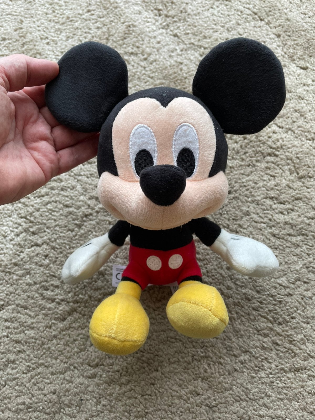 Mickey Mouse Knuffel, Verzamelen, Disney, Verzenden, Mickey Mouse, Zo goed als nieuw, Knuffel