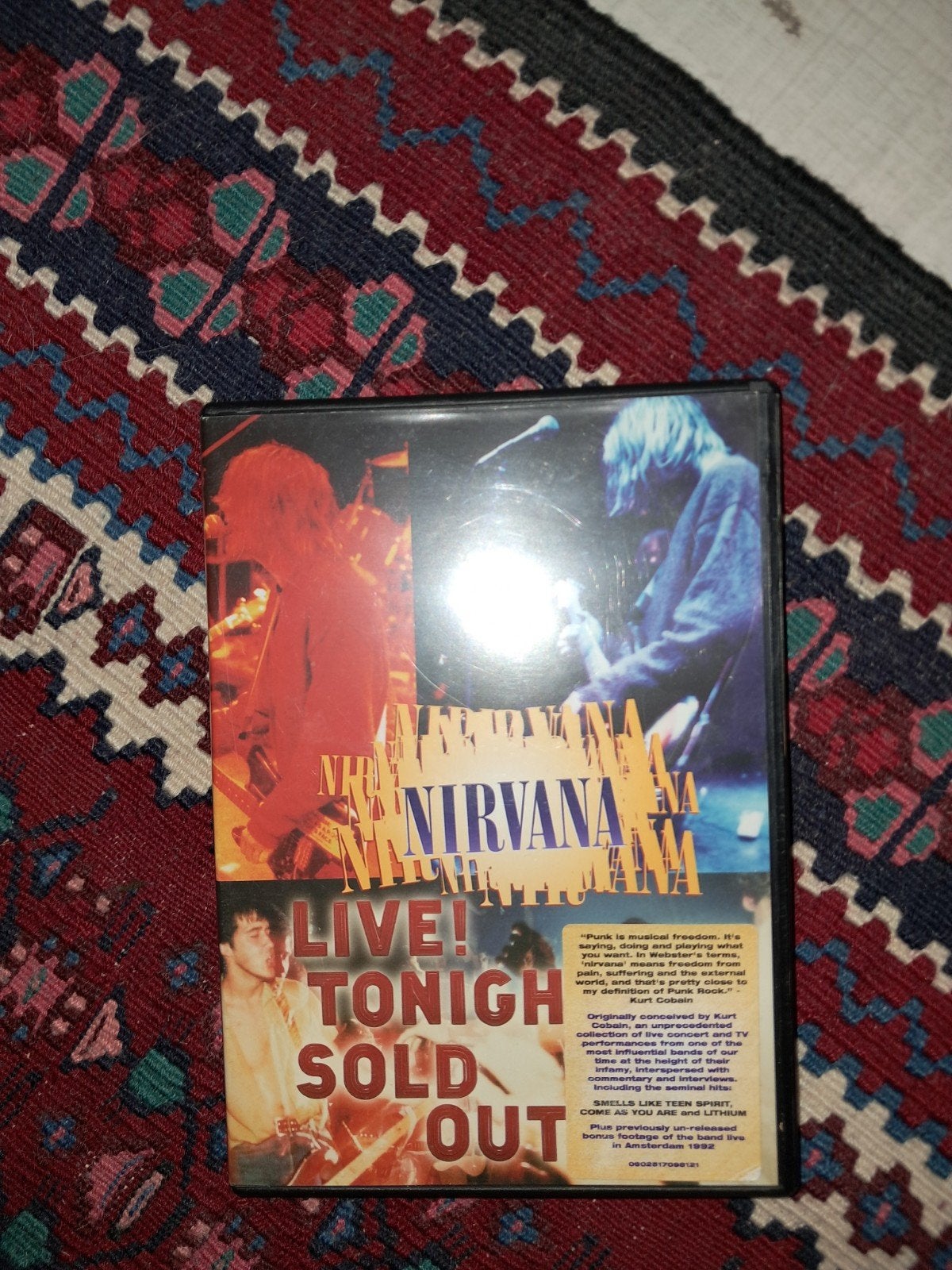 Nirvana - Live! Tonight! Sold Out!! DVD, Engels, Verzenden, Alle leeftijden, Nederlands