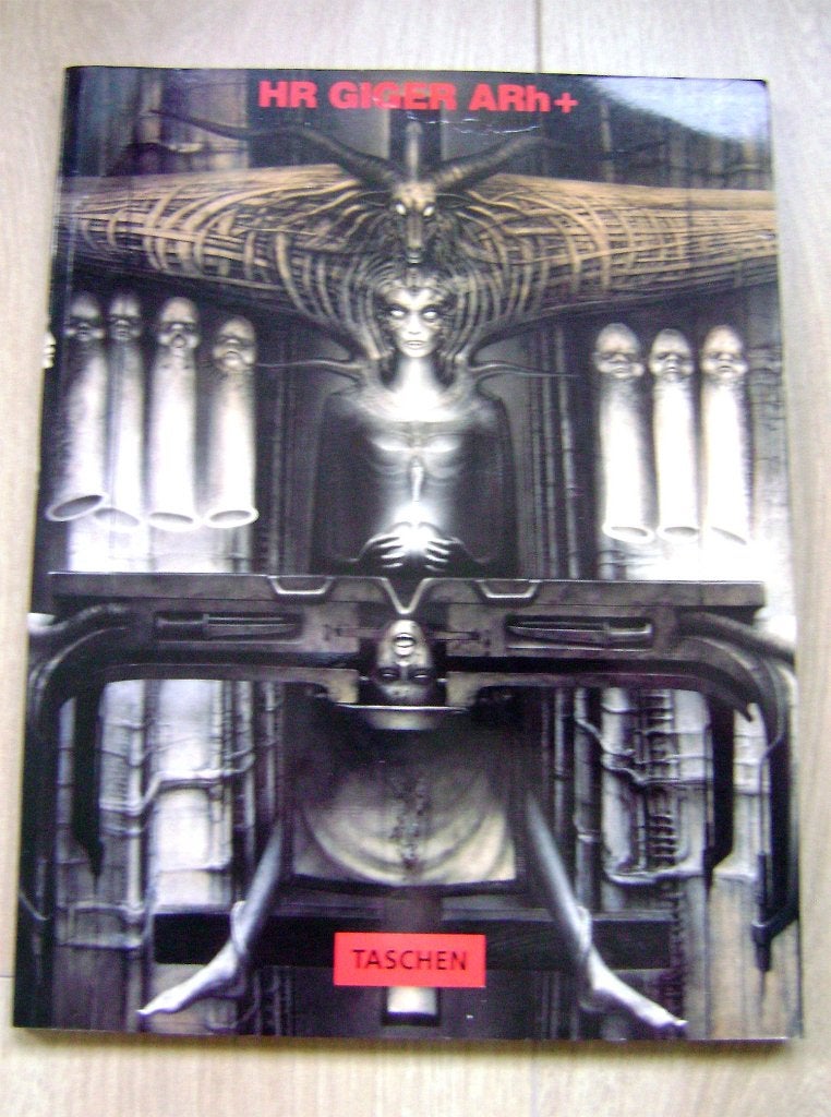 HR Giger art boek dark art alien dystopian gothic sexy cult, Boeken, Gelezen, H.R giger, Verzenden, Overige onderwerpen