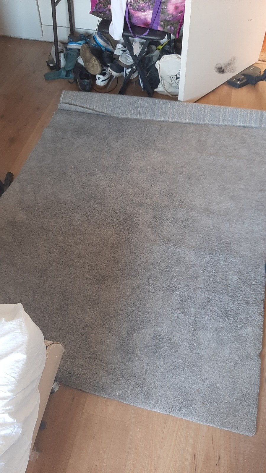 133x195 cm vloerkleed grijs ikea stoense, Huis en Inrichting, Stoffering | Tapijten en Kleden, Ophalen of Verzenden, Grijs, Rechthoekig