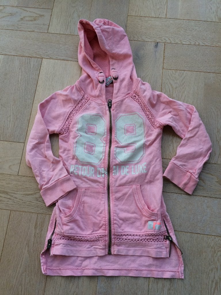 Gaaf lang zomers vest van Retour jeans maat 110, Gebruikt, Meisje, Trui of Vest, Ophalen of Verzenden