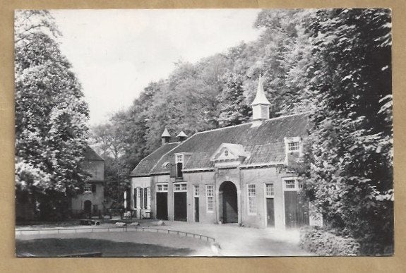 Oude ansichtkaart Koetshuis Jeugdherberg Rhijnauwen Bunnik, Ophalen of Verzenden, 1940 tot 1960, Gelopen, Utrecht