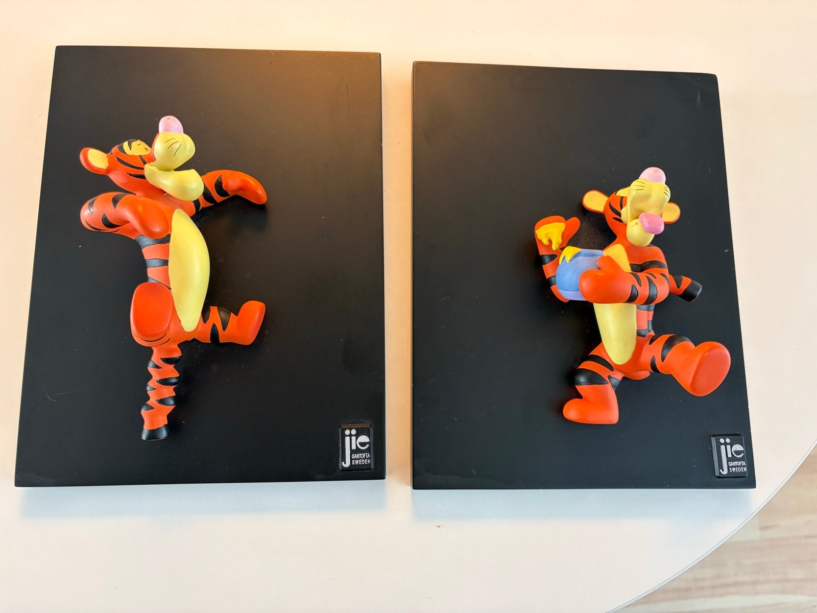 Set van 2 Disney Teigetje wanddecoraties - JIE Gantofta, Ophalen of Verzenden, Winnie de Poeh of vrienden, Gebruikt, Beeldje of Figuurtje