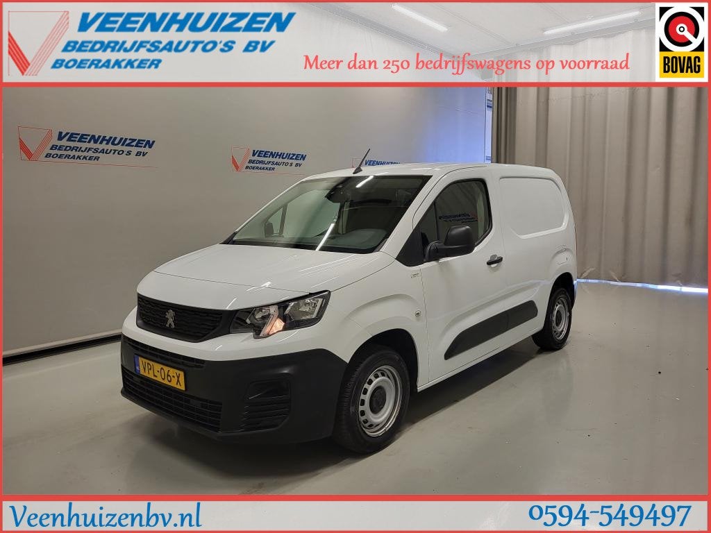 Peugeot Partner 1.5BlueHDI Euro 6! (bj 2022), Voorwielaandrijving, Gebruikt, Euro 6, 4 cilinders