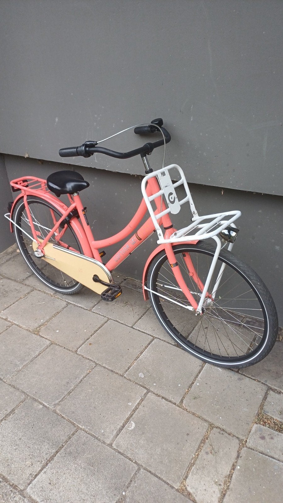 Cortina U4 Transportfiets 26 inch met 3 versnellingen, Fietsen en Brommers, Fietsen | Meisjes, Terugtraprem, Gebruikt, Versnellingen