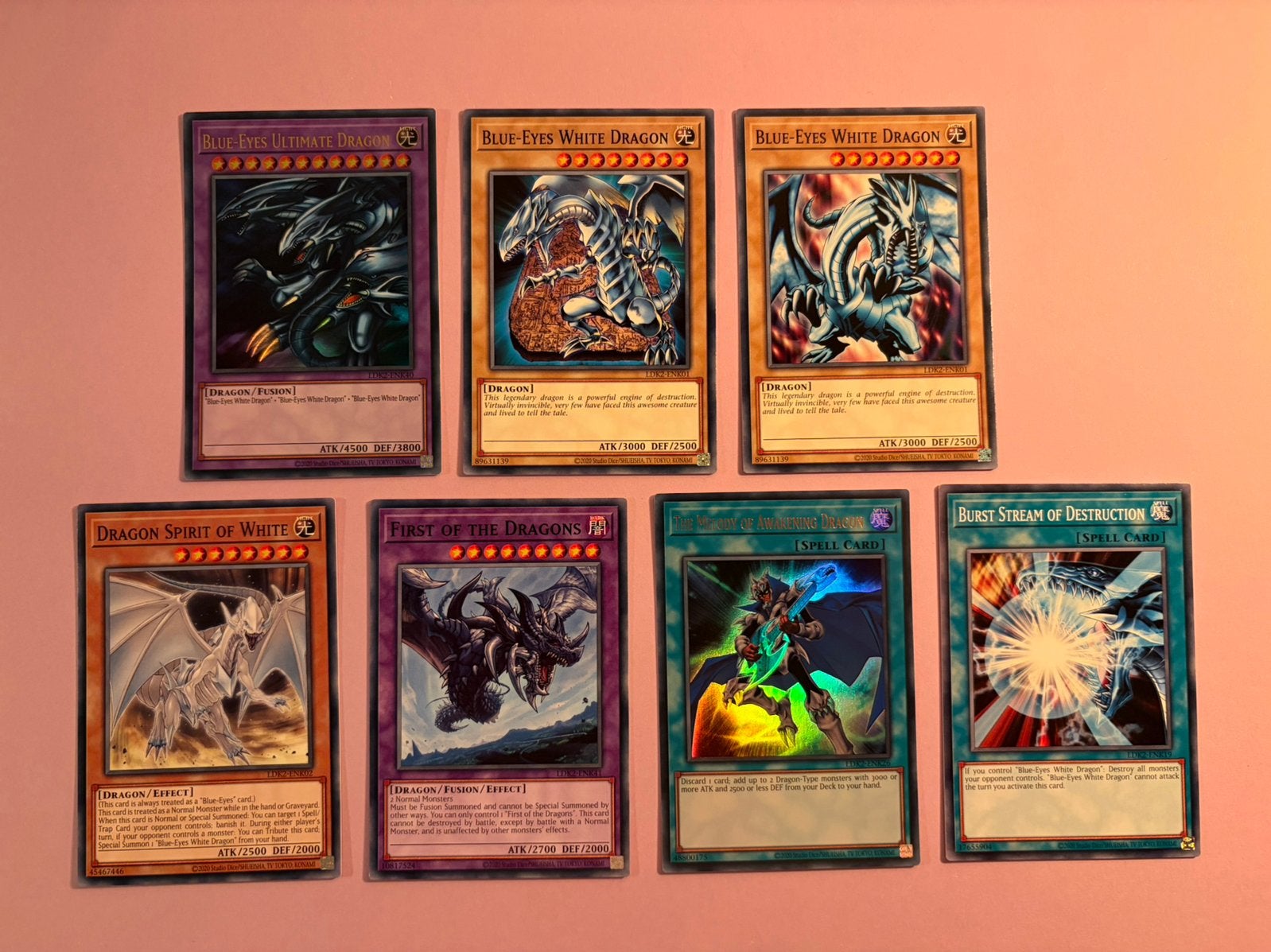 Yu-gi-Oh! Blue-Eyes serie, Hobby en Vrije tijd, Verzamelkaartspellen | Yu-gi-Oh!, Ophalen of Verzenden, Zo goed als nieuw