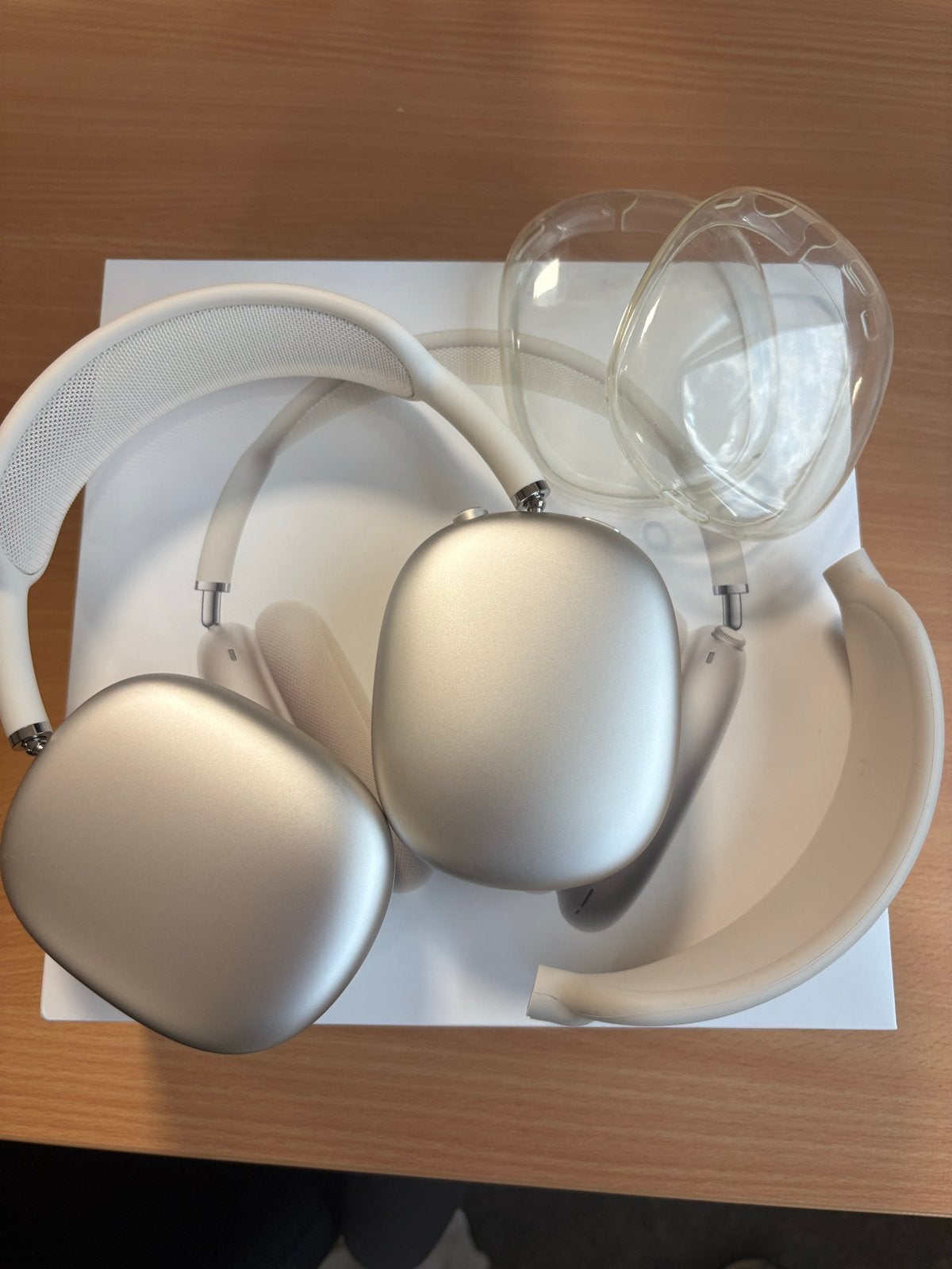 Apple AirPods Max - Starlight (Zo goed als nieuw), Audio, Tv en Foto, Koptelefoons, Ophalen, Zilver, Bluetooth, Zo goed als nieuw