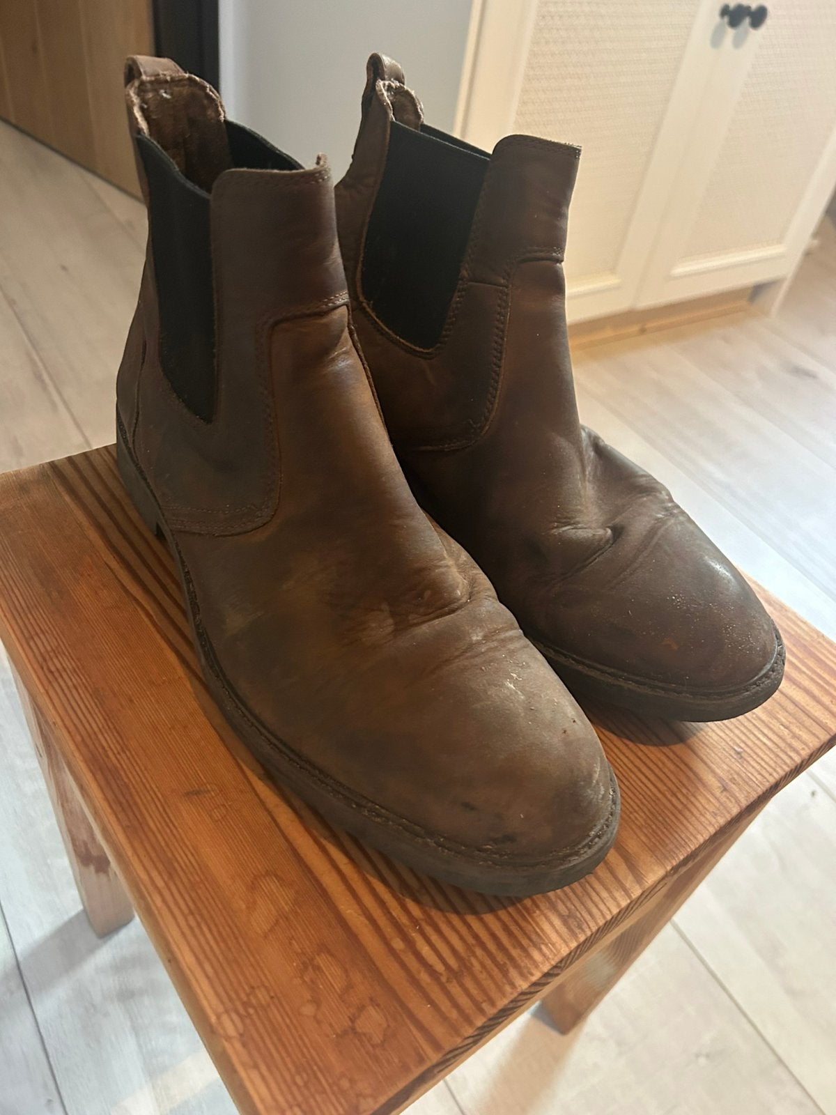 Timberland heren laarzen bruin 44, Ophalen, Bruin, Boots, Zo goed als nieuw