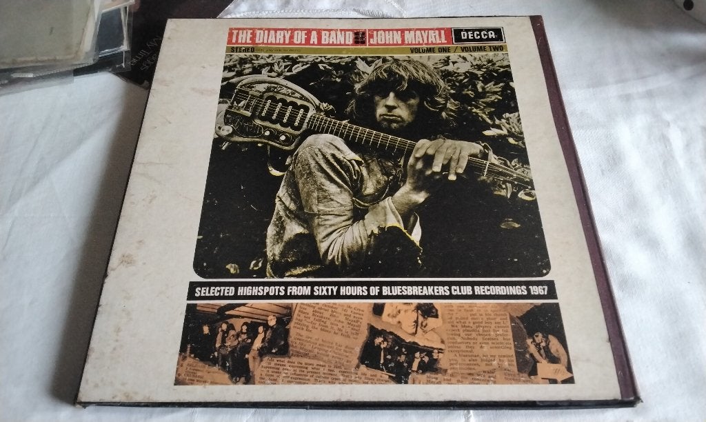 Lp's John Mayall Bluesbreakers The Diary of a Band Box 1968, Ophalen, Gebruikt, Blues Rock, 12 inch