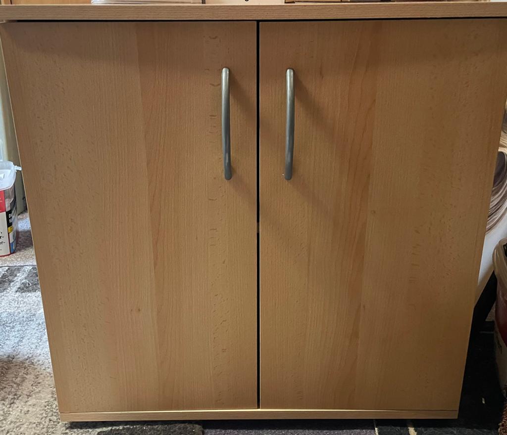 Beuken kastjes (3x), Ophalen, Meerdere deuren, 50 tot 100 cm, Zo goed als nieuw