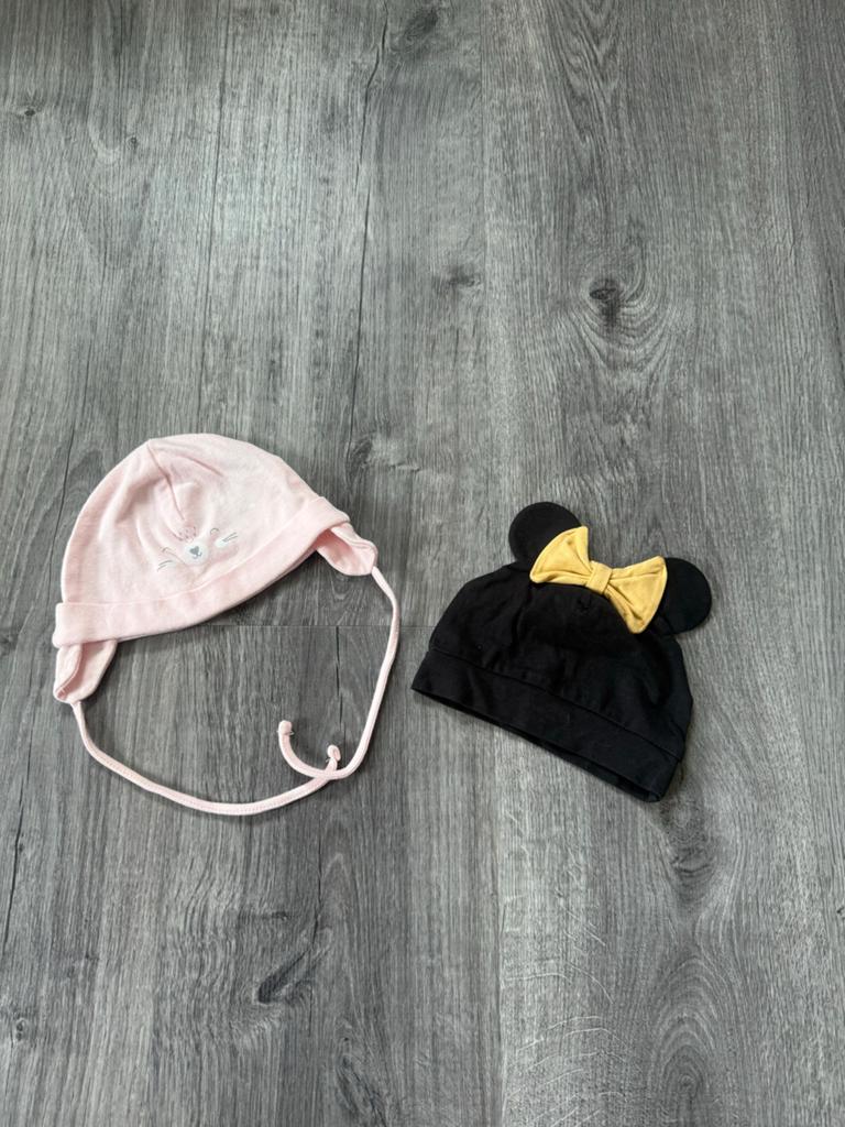 Leuke mutsjes voor baby's - roze en Minnie Mouse, Kinderen en Baby's, Babykleding | Mutsen, Sjaals en Wanten, Maat 62, Meisje