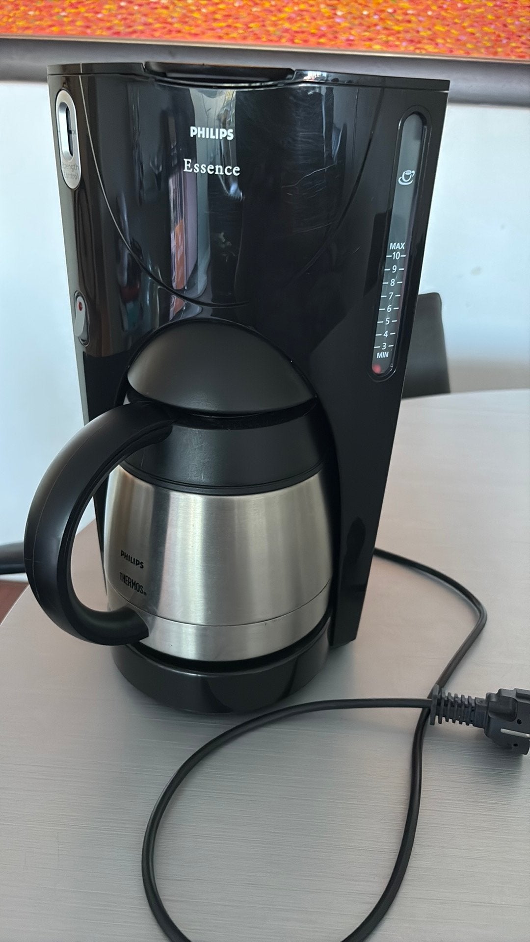 philips Essence koffiezetapparaat met thermoskan, 1 tot 2 liter, Ophalen of Verzenden, Zo goed als nieuw