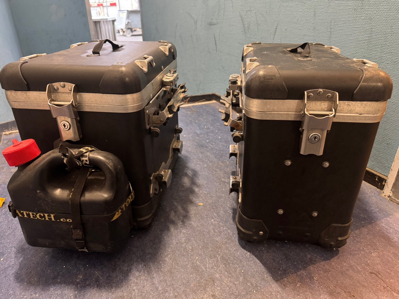 Touratech koffers links+rechts BMW GS, Ophalen of Verzenden, Gebruikt
