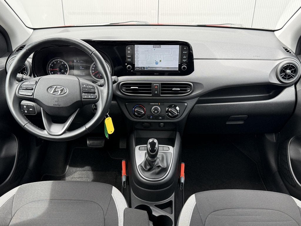 Hyundai i10 1.0 Comfort Smart 5-zits / Automaat / Navigatie, Auto's, Hyundai, Start-stop-systeem, Stof, Gebruikt, 899 kg