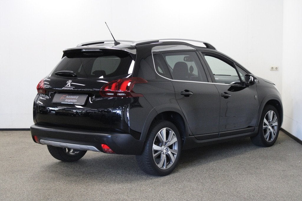 Peugeot 2008 1.2 PureTech Crossway Pano|Cruis|Clima|Navi., Gebruikt, 1199 cc, 1165 kg, Zwart