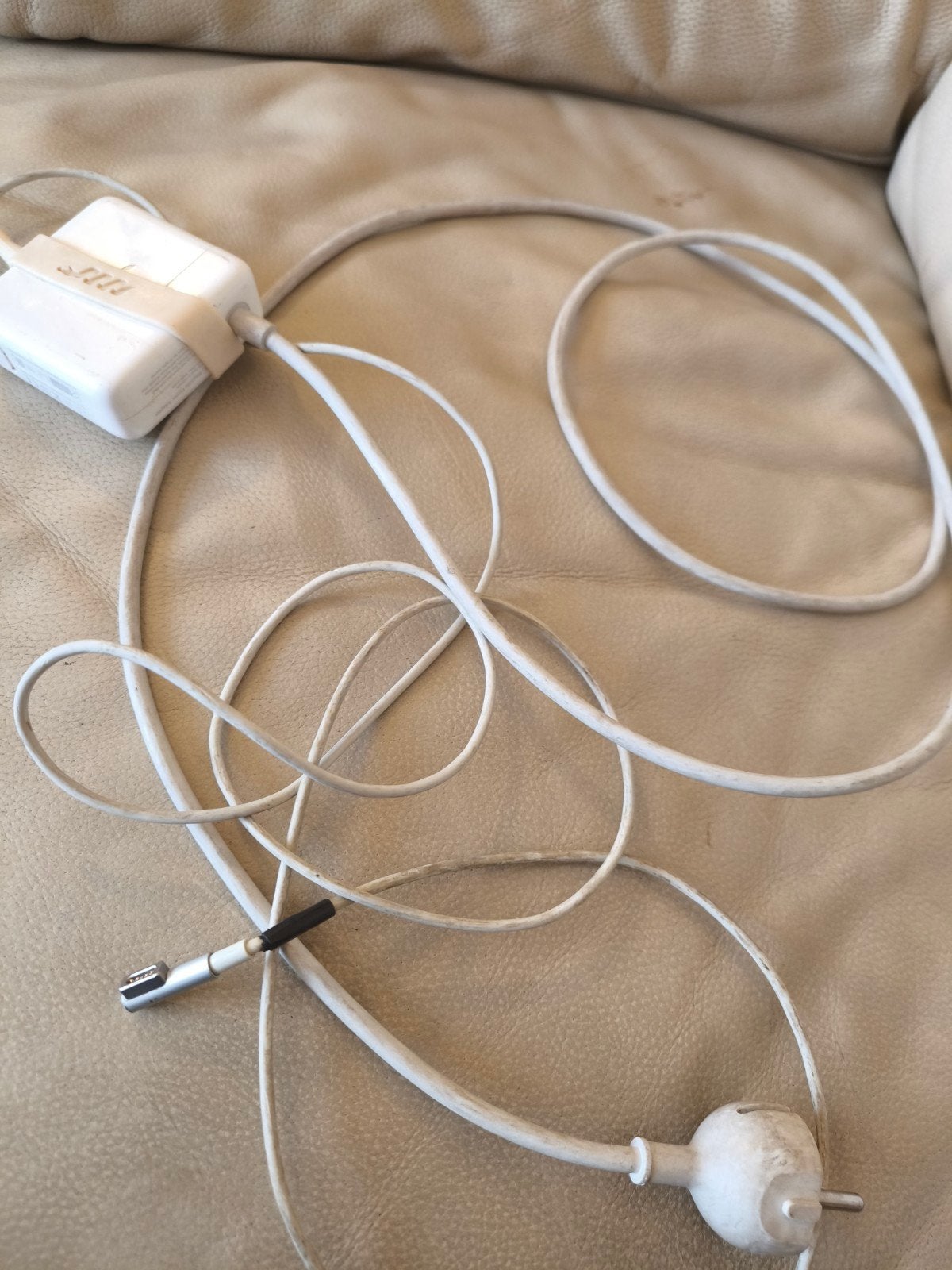 Extra lange Apple oplader A1344, Ophalen of Verzenden, Gebruikt