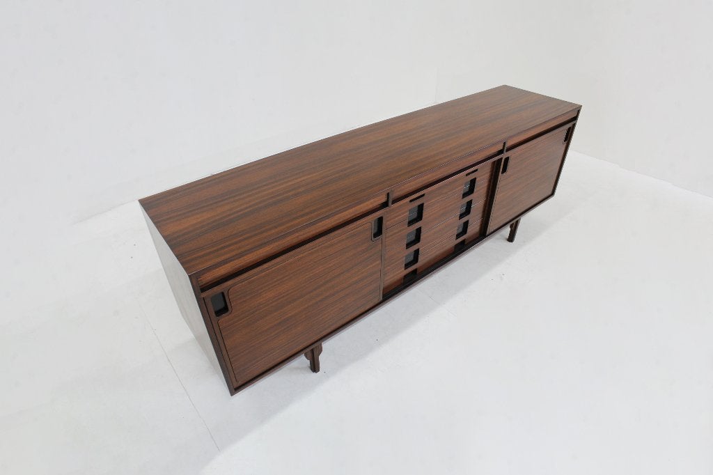 Vintage Sideboard dressoir  Renato Magri Cantieri Carugati, Overige materialen, Met lade(s), Ophalen of Verzenden, Zo goed als nieuw