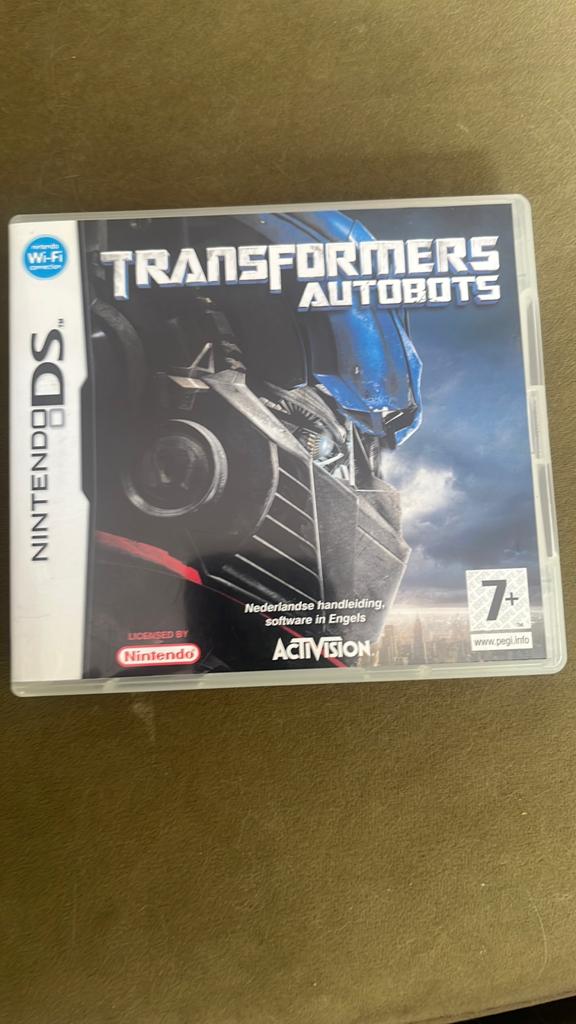 Transformers autobots nintendo ds, Spelcomputers en Games, Games | Nintendo DS, Avontuur en Actie, 1 speler, Ophalen of Verzenden