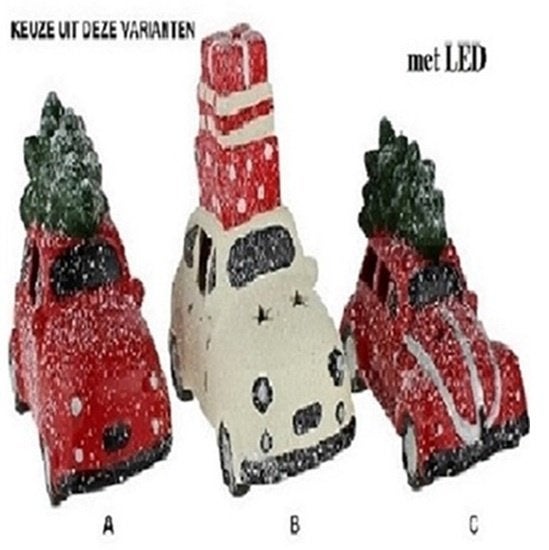 Kerstauto LED VW Kever keuze uit 3 varianten, Diversen, Verzenden, Nieuw