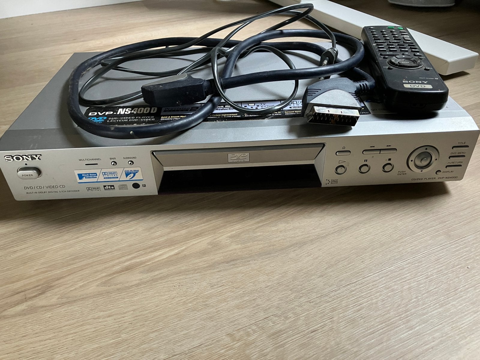 DVD speler Sony DVP-NS400D, Ophalen, Zo goed als nieuw, Sony