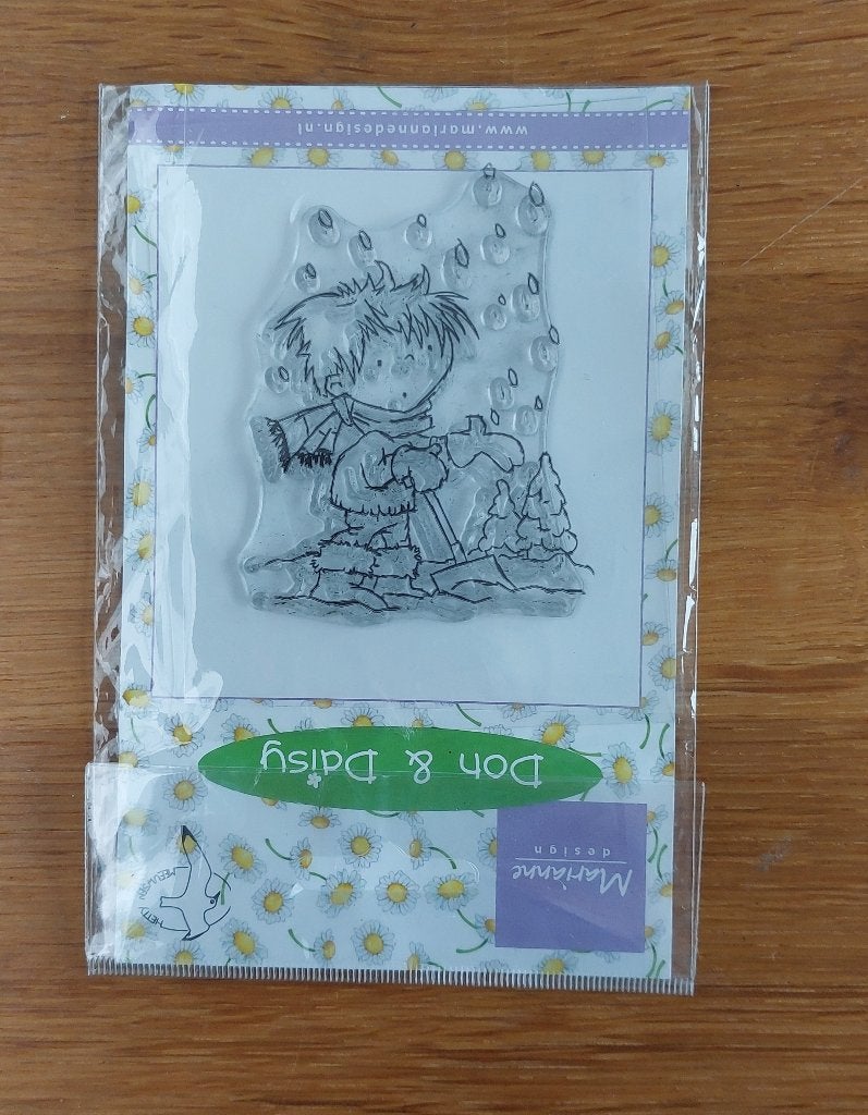Marianne Design Don en Daisy Kerst stempel, Ophalen of Verzenden, Zo goed als nieuw, Clearstamp