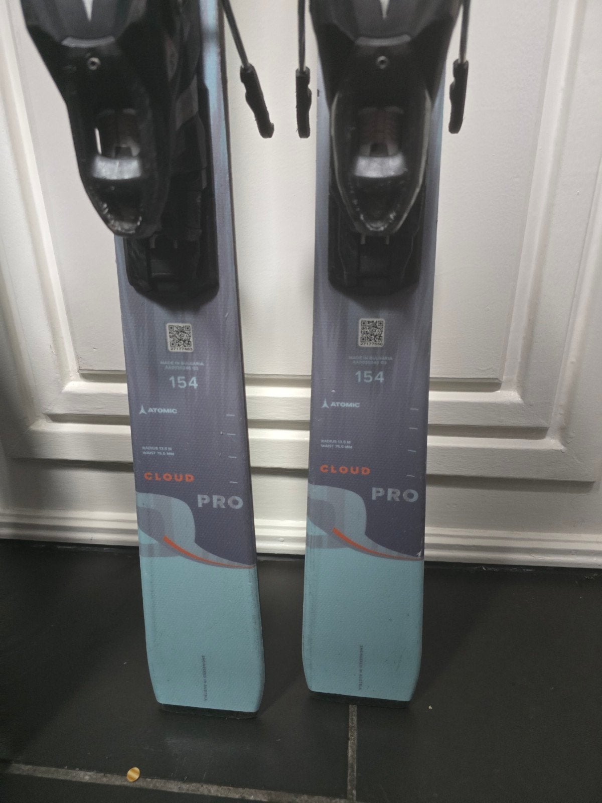 154 DAMES ATOMIC CLOUD Q PRO ALL ROUND CARVE SKI ALL SNEUW, 140 tot 160 cm, Ophalen of Verzenden, Zo goed als nieuw, Carve