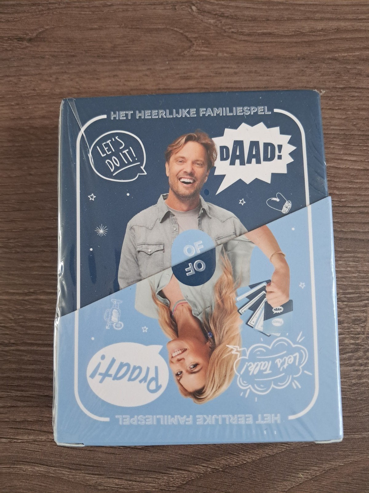 Praat! Of Daad! Wintereditie - Het Heerlijke Familiespel, Drie of vier spelers, Ophalen of Verzenden, Nieuw, 2022, Smit & Co