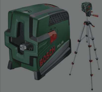 Bosch kruislaser + statief, Ophalen, Zo goed als nieuw, Afstand