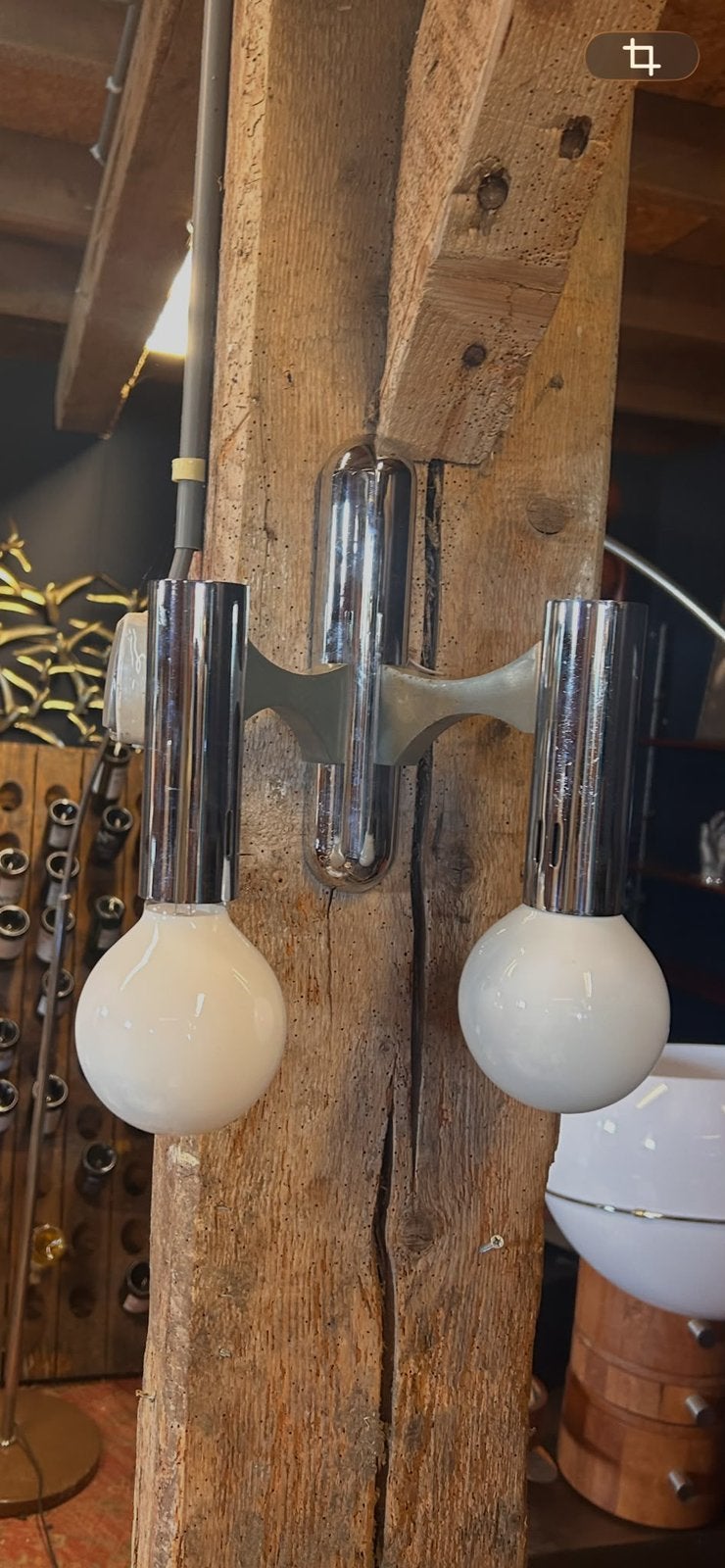 Scolari wandlamp Designklassieker uit de jaren '70 - Vintage, Verzenden, Gebruikt, Wandlamp