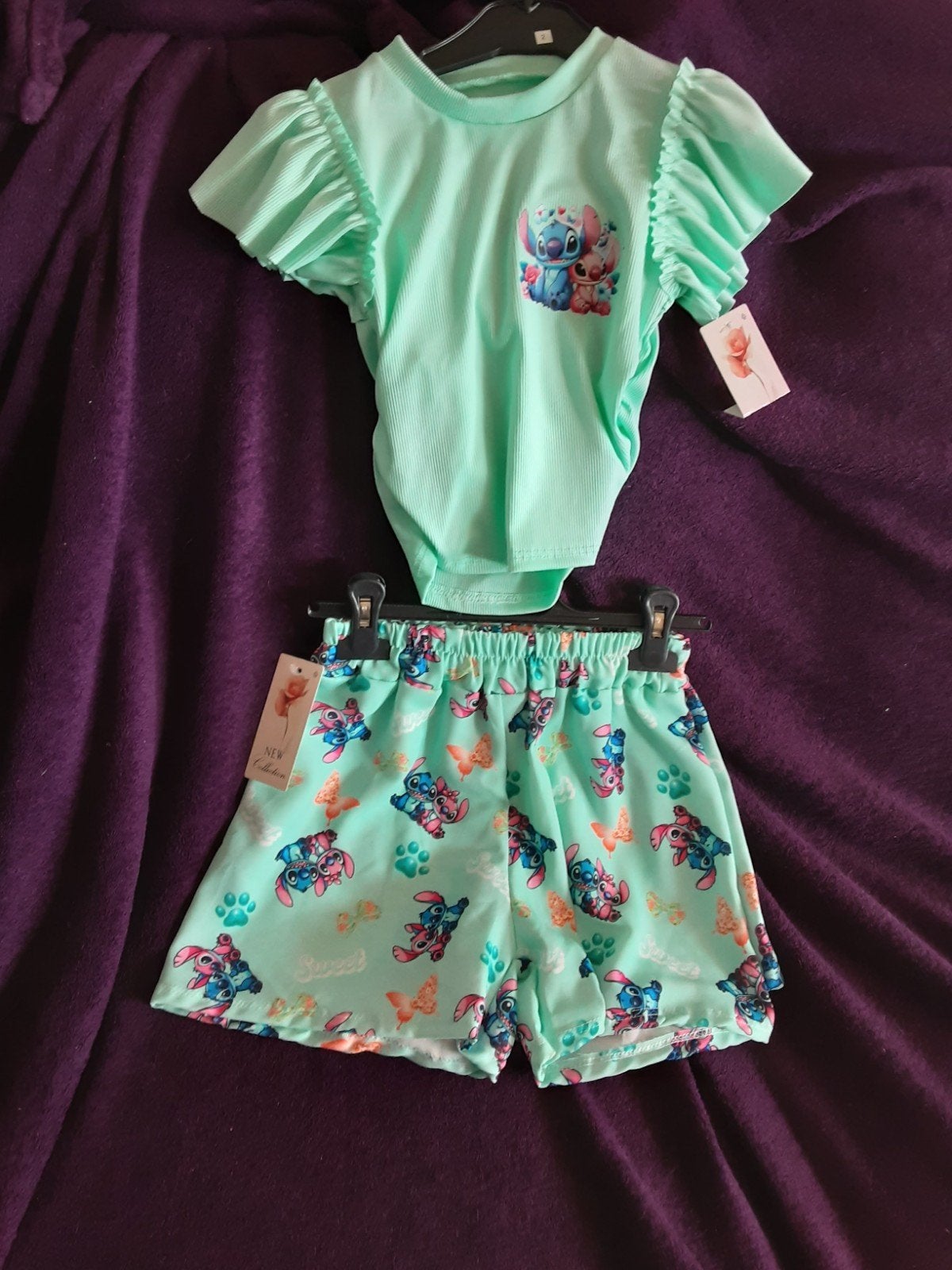 Nieuw Stitch setje maat 110, Ophalen of Verzenden, Nieuw, Meisje, Setje
