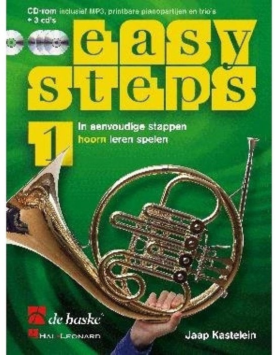 De Haske Easy hoorn deel 1 - Lesboek met CD's, Ophalen of Verzenden
