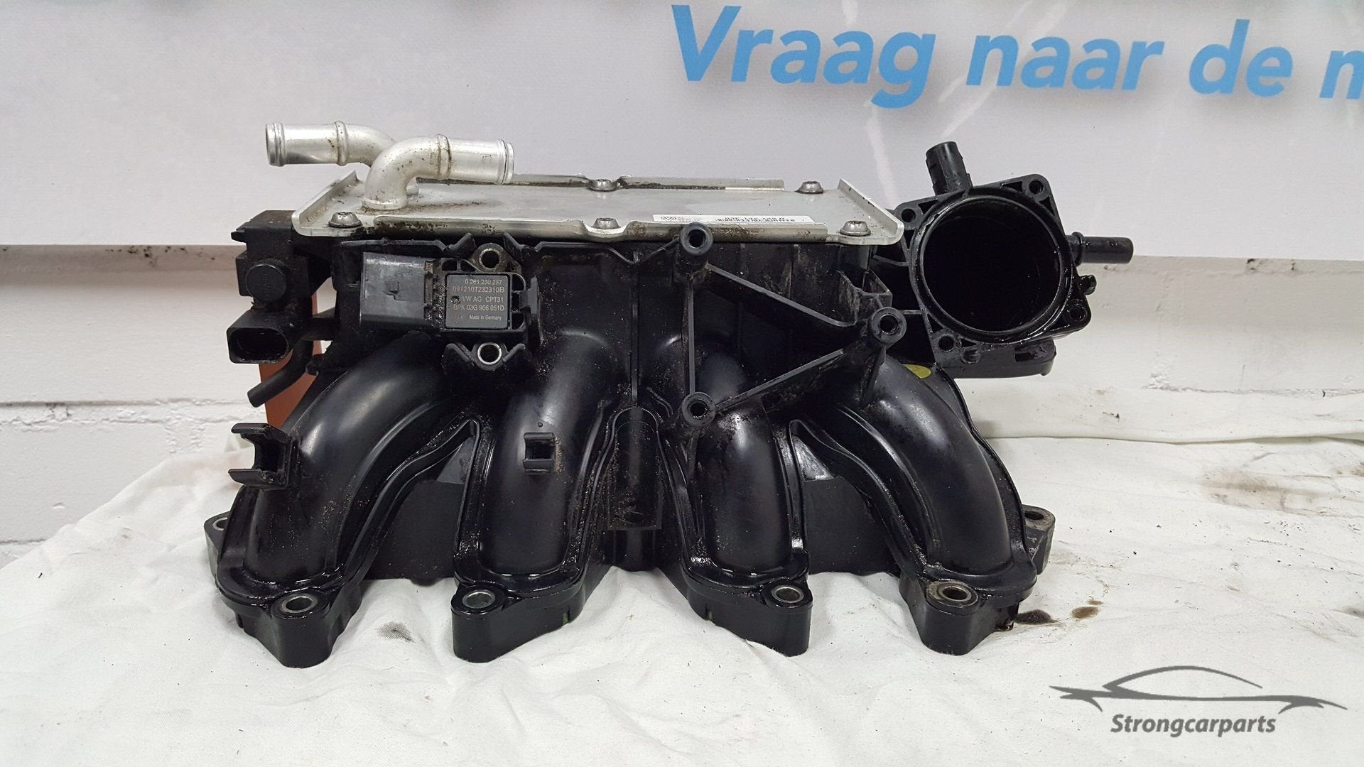 Inlaatspruitstuk VW Polo 6R 1.2tsi 03F145749B 03F129711F, Auto-onderdelen, Gebruikt, -, -, Ophalen of Verzenden