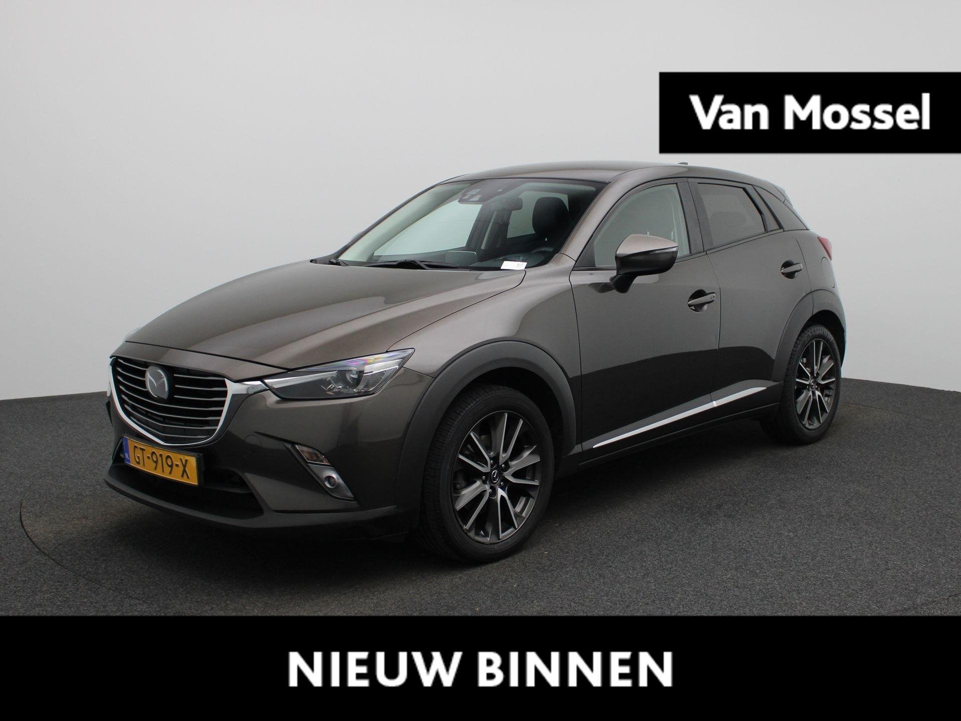 Mazda CX-3 2.0 SkyActiv-G 120 GT-M | Achteruitrijcamera | Pa, Auto's, Voorwielaandrijving, Gebruikt, 4 cilinders, 49 €/maand