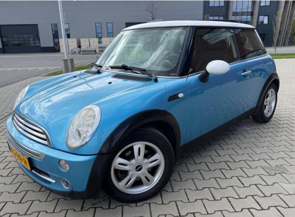 Mini Cooper 1.6 Blauw, Auto's, 115 pk, 16 km/l, 4 stoelen, Blauw