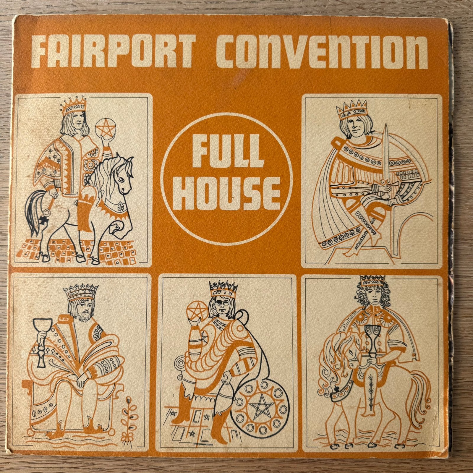 Fairport Convention Full House LP Vinyl 1970 UK Folk Rock, LP, Gebruikt, Ophalen of Verzenden, Gatefold hoes