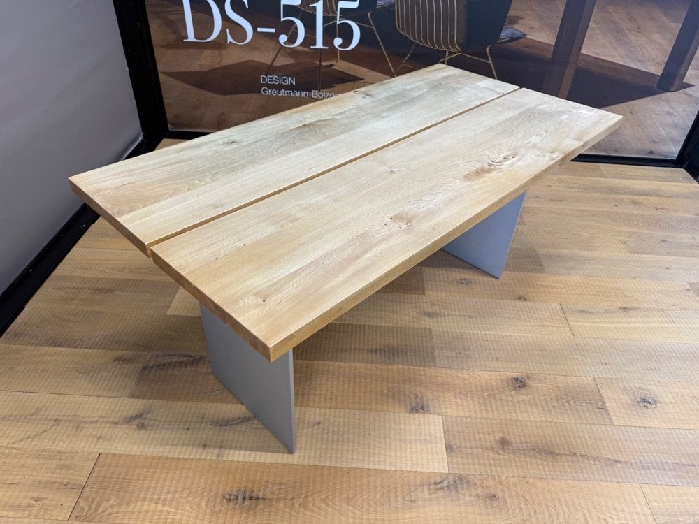 Mobimex Zoom eettafel hout 160x81, Huis en Inrichting, Gebruikt, 50 tot 100 cm, 150 tot 200 cm, Eikenhout