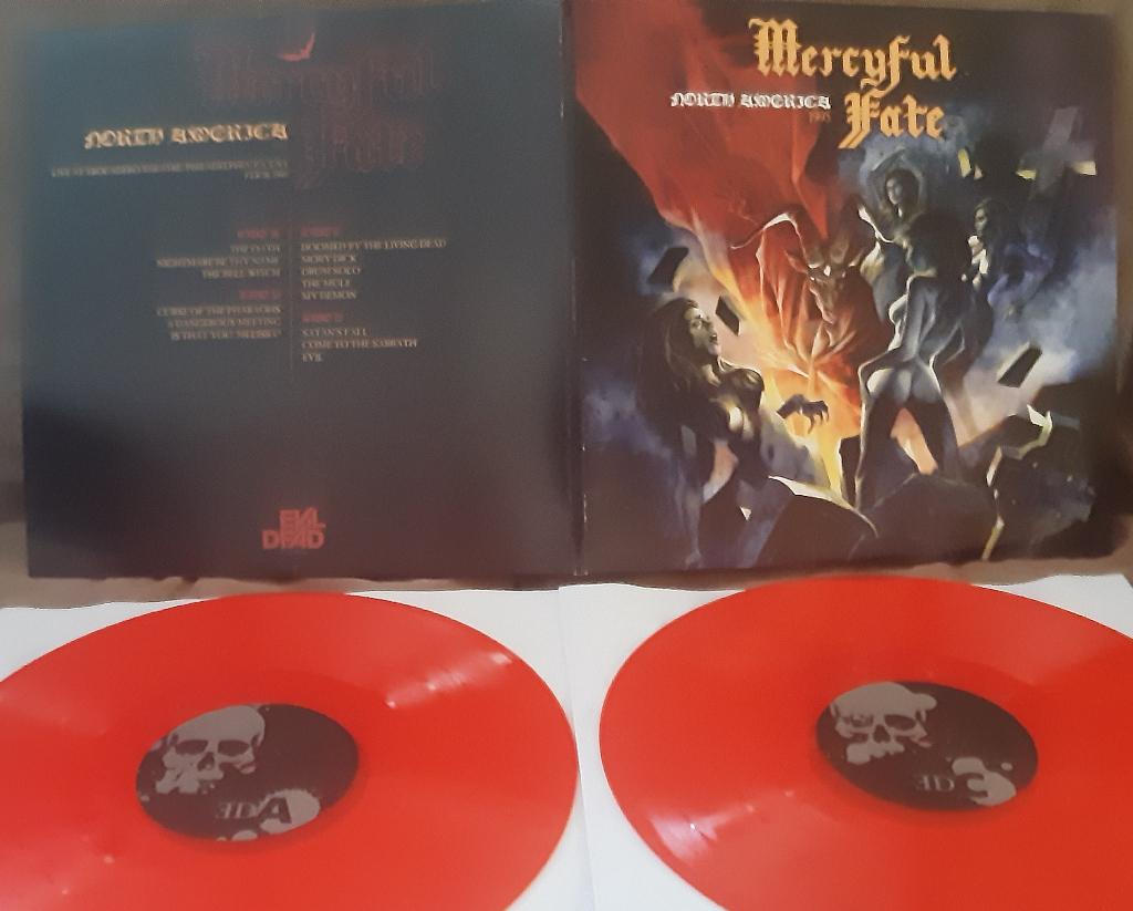 Mercyful Fate Live 1995 2lp Candlemass Angel Witch Pentagram, Cd's en Dvd's, Vinyl | Hardrock en Metal, Originele persing, Zo goed als nieuw