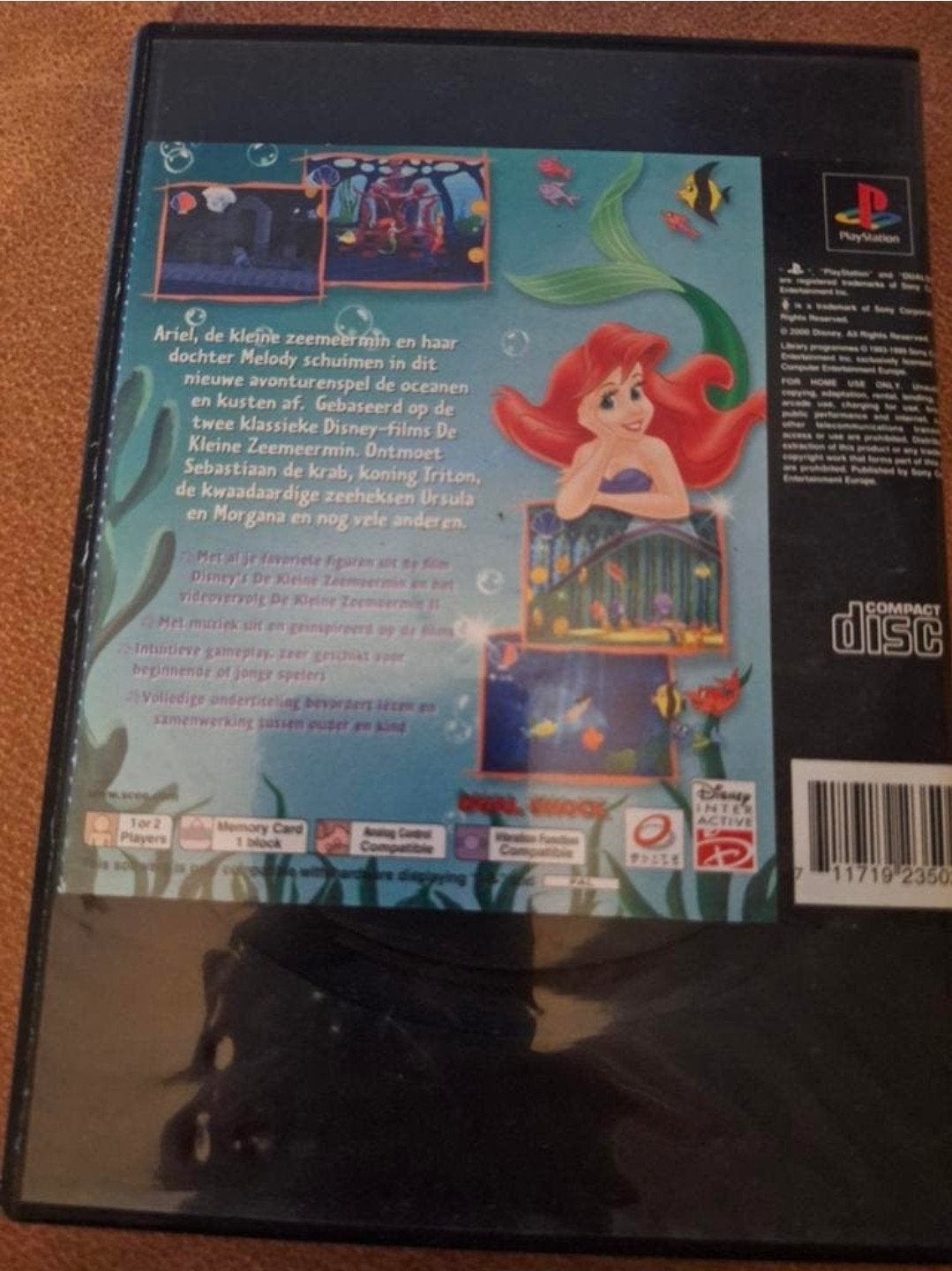 Disney's De Kleine Zeemeermin II - PlayStation 1, Avontuur en Actie, Verzenden, 1 speler, Zo goed als nieuw